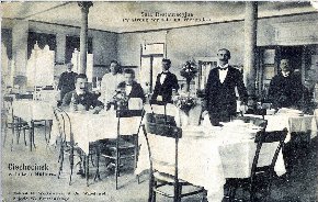 Sala restauracyjna w Hotelu Milera